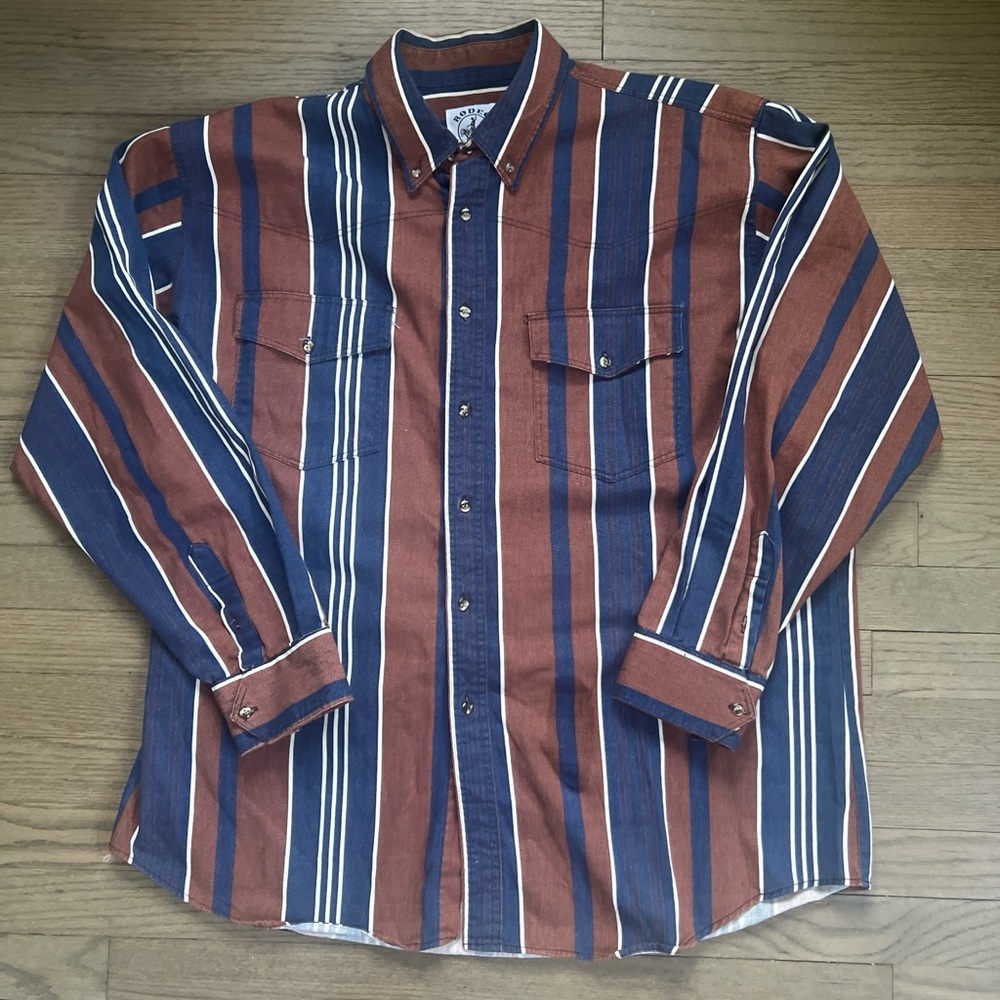 Vintage RODEO ACTIVE button down XXL
